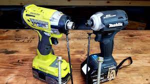 Ryobi Vs. Makita
